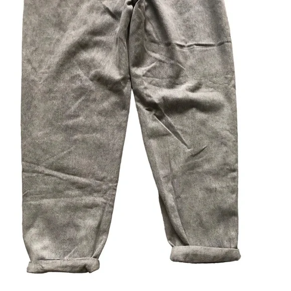 Mango Corina denim slouchy jeans in light grey cotton Size 6 NWT - Picture 9 of 10